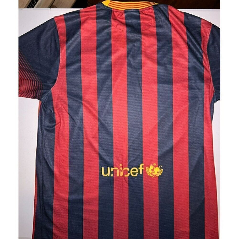 Nike FC Barcelona Jersey Authentic# 052992245 2009-2010 FIFA World Cup Winners - Picture 8 of 14